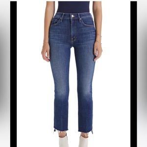 MOTHER Denim The Insider Crop Step Fray Jeans